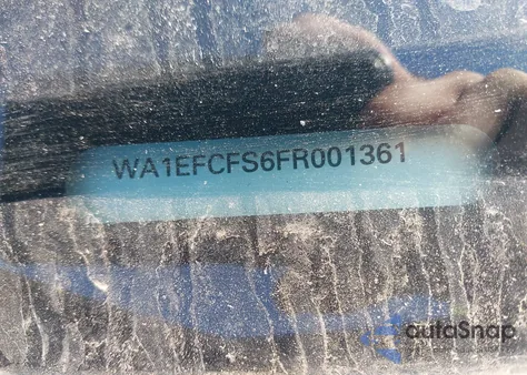 2015 Audi Q3 2.0T Premium Plus from USA, damaged, VIN WA1EFCFS6FR001361